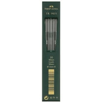 Lot de 5 mines de rechange Faber-Castell TK 9071 - Diamètre 2 mm - Dureté H - Noir