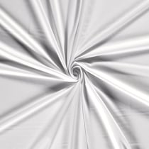 Tissu Jersey de coton uni Blanc