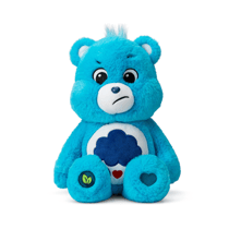 Peluche Bisounours - TOURONCHON - 30cm - Bleu