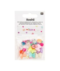 Mini kit perles enfant - Noeud et Fruit - 1 bracelet