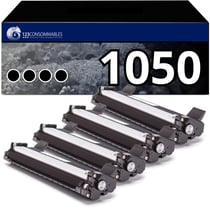 TN1050 - Pack 4 toners Brother TN-1050 compatible HL-1110 DCP-1612W MFC-1910W HL-1210W - 123CONSOMMABLES