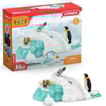 Figurines Famille pingouin sur la banquise, 42661 Wild Life, Pour enfant des 3 ans