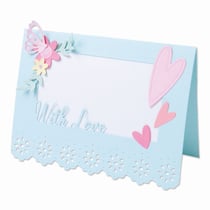 Matrices de découpe Thinlits Sizzix - Lot de 11 - Base de carte dentelle