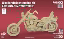 Maquette en bois Moto