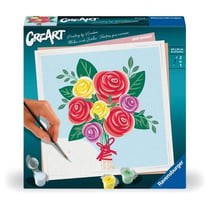 Kit de peinture Ravensburger CreArt tableau floral peinture par numéros