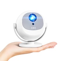 Projecteur XGODY A2 – Android 11.0, WiFi 6, Bluetooth 5.2, Full HD, support 4K - BLANC