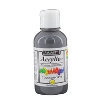 Peinture Acrylique en bouteille - Gris - 200ml - Amt