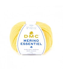 Pelote de laine Merino Essentiel 4 - DMC - Certifié Oeko-Tex 875 Jaune