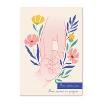Carnet de progrès A5 broché  -A fleur de peau  - Hirondelles & Cie