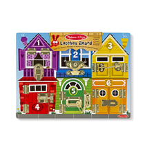 Melissa  and  Doug Planche d activites avec loquets