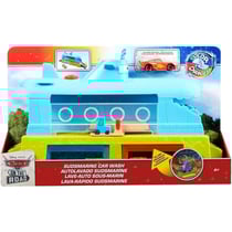 Station de lavage sous-marin baleine color changers - disney cars - mattel - hgv70 - vehicule
