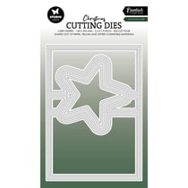 Matrice de découpe et gaufrage Studio Light Essentials - Carte pliante étoile