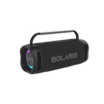 Avizar Enceinte Sans Fil Bluetooth 5.4 Modèle Napoli IPX6 60W avec Effets lumineux LED Noir