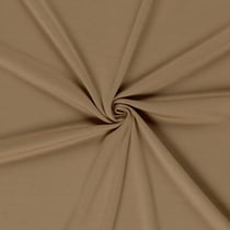 Tissu Jersey maille lourde Stefi gratté uni Camel