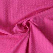 Tissu  Voile de Coton  uni Ondela Rose fuchsia