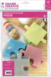 Moule pour savon Puzzle