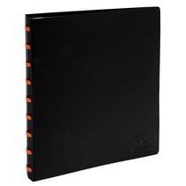 Protège-documents à anneaux avec pochettes détachables - 60 vues Exactive - A5 - Noir - x 6 - Exacompta