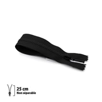 Fermeture éclair Z48 - PRESTILON 4 mm 25 cm - Non Séparable