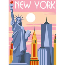 Margot - Canevas Margot New York 40x30cm