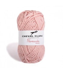 Pelote de coton à tricoter NOMADE MIX - Cheval Blanc 289 Rose