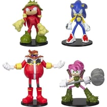 Figurines articulées SONIC - Collection de 4 personnages de 7,5 cm