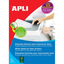 Étiquettes blanches permanentes pour laser 105,0 x 148,0 mm 250 feuilles
