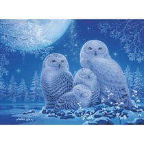 Puzzle star line : chouettes au clair 500 pieces - collection neon - ravensburger - 165957