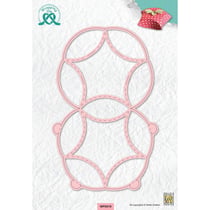 Matrice de découpe Nellie's Choice - Boîte Étoile de Noël - 13,2 x 20,3 cm
