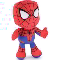 Peluche spider-man : spiderman 30 cm - marvel - personnage dc - peluche licence