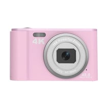Appareil Photo Numérique 4K 16X Zoom Avec Écran 2.8 Pouces Rose Rose YONIS