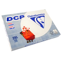Lot de 5 ramettes de papier Clairefontaine - 125 feuilles - Ivoire - A4 210x297 mm - 250 g/m²