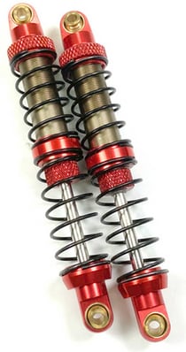 2 Amortisseurs en alliage Slim-Line 90mm pour voitures RC 1/10 - Absima 2330024