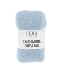 Pelote exceptionnelle Cachemire et Soie CASHMERE DREAMS - 25GR - Lang Yarns 0021 Bleu
