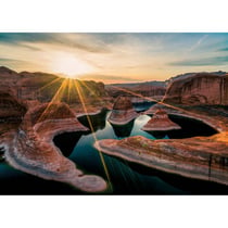 Tableau sur toile canyon Utah 45x65 cm
