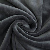 Tissu Jersey Velours tout doux Bleu de Prusse