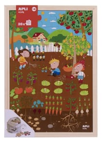 Cadre Puzzle Le Jardin