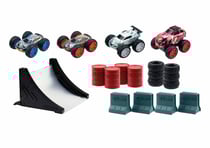 Circuit Voitures - Exost Jump - 4 Voitures - Silverlit