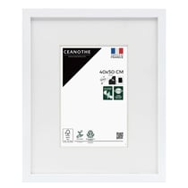 Cadre photo Wild blanc 40x50 cm avec passe-partout 20x30 cm
