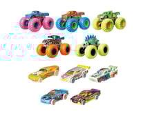 Coffret 10 Véhicules Phosphorescent - Hot Wheels