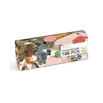 Puzzle galery 100pcs – The park – FSC MIX - Djeco - Beige