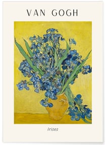 Affiche Van Gogh - Irises | A3 : 29,7x42cm