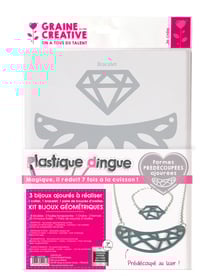 Kit Plastique Dingue Bijoux Géométriques
