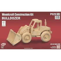 Quay - Maquette en bois Bulldozer