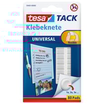 tesa TACK Pâte à fixer UNIVERSAL, amovible, blanc