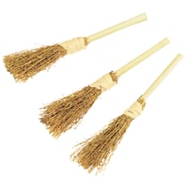 Balai déco miniature 9,5 cm 3 pièces