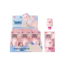 Ruban Correcteur Animaux Kawaii Squishy 3D - Cochon