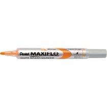 Lot de 12 marqueurs tableaux blancs - PENTEL - Pointe conique 4,0 mm - Orange - MAXIFLO