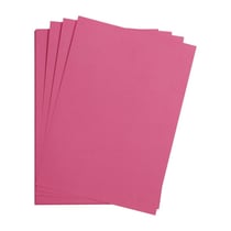 25 feuilles de papier - Rose fuchsia - A4 - 270g - Lisse - Dessin, loisirs créatifs - Maya
