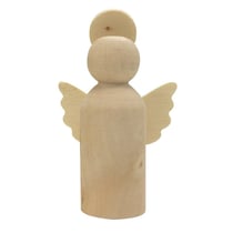 Crèche en bois + pions à personnaliser