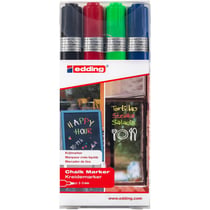Lot de 96 marqueurs craie liquide - EDDING - Pointe 2-3 mm - Assortis